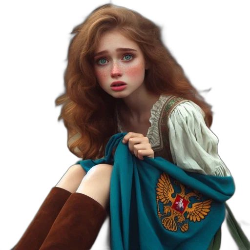 dress, jacket, face, jewelry transparent PNG cut-out