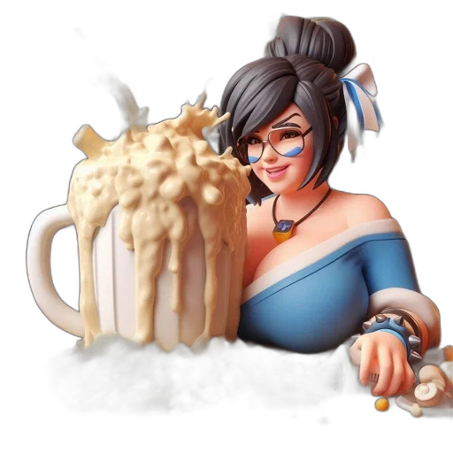 food, staff, concept art, fantasy art transparent PNG cut-out