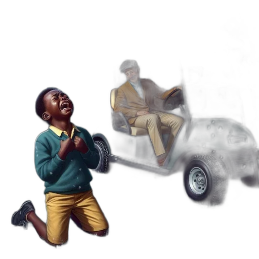 car, jacket, shoes, concept art transparent PNG cut-out
