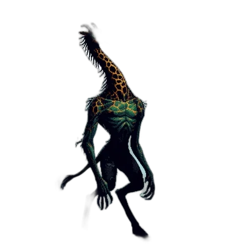creature, animal, staff, dragon transparent PNG cut-out