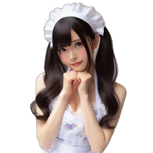 face, dress, staff, hat transparent PNG cut-out