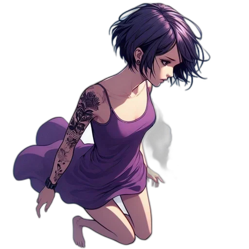 dress, jewelry, weapon, creature transparent PNG cut-out