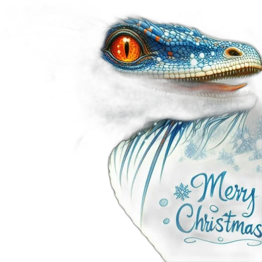 illuminated, dragon, blue, scale transparent PNG cut-out