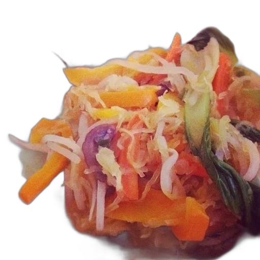 food, crown, colorful, stir-fry transparent PNG cut-out