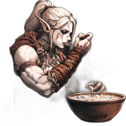 food, jewelry, dragon, staff transparent PNG cut-out