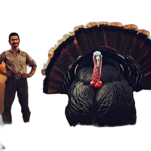 animal, concept art, man, stands transparent PNG cut-out