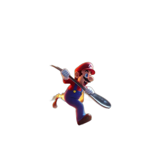 weapon, staff, sword, creature transparent PNG cut-out