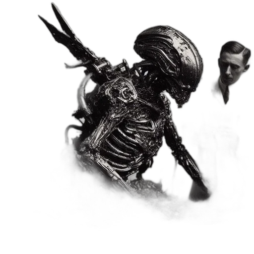 robot, creature, mask, concept art transparent PNG cut-out