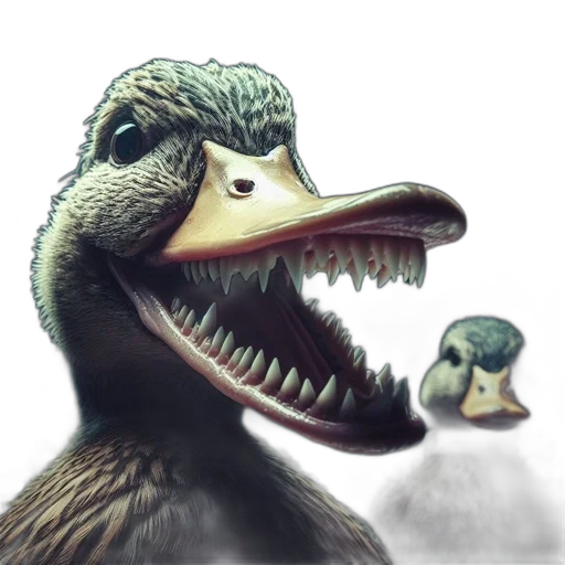 creature, animal, concept art, photorealistic transparent PNG cut-out