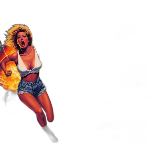 concept art, comic book art, pixel art, fantasy art transparent PNG cut-out