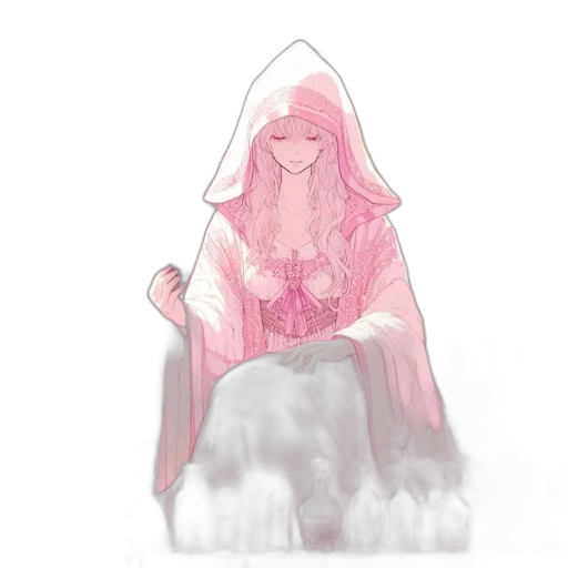 dress, umbrella, crown, creature transparent PNG cut-out