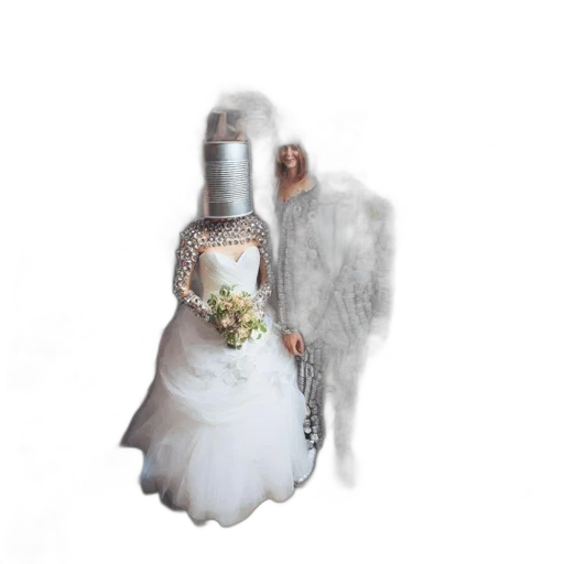 dress, crown, jewelry, mask transparent PNG cut-out