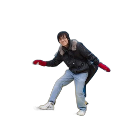 jacket, staff, creature, umbrella transparent PNG cut-out