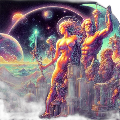 sword, fantasy art, concept art, vaporwave transparent PNG cut-out