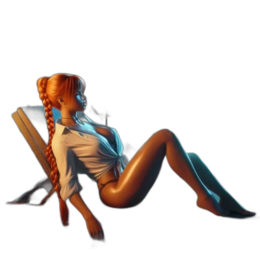 staff, furniture, concept art, 3d render transparent PNG cut-out