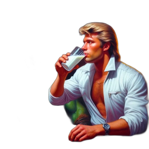 jacket, bottle, weapon, robot transparent PNG cut-out