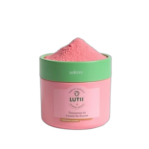 pastel, pink, container, green transparent PNG cut-out