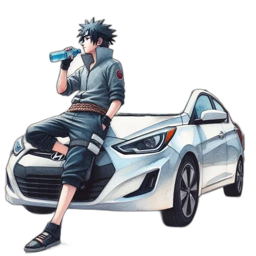 car, bottle, weapon, food transparent PNG cut-out