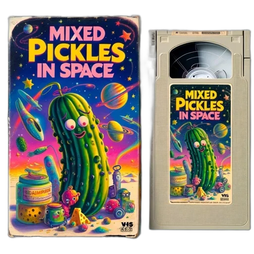 food, concept art, outer space, animated transparent PNG cut-out