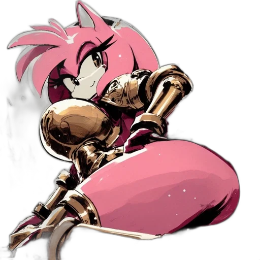 robot, weapon, staff, concept art transparent PNG cut-out