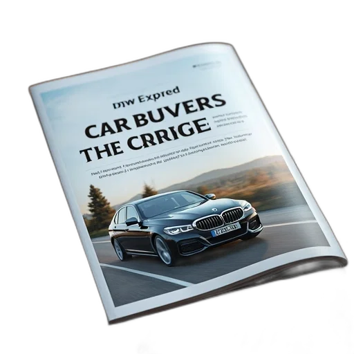 car, picture, magazine, buyers transparent PNG cut-out