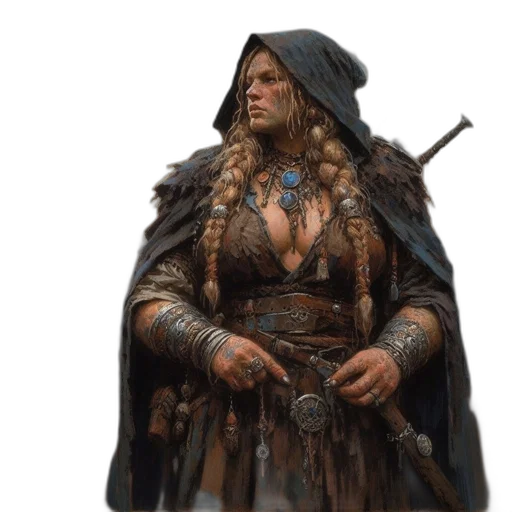 face, sword, jacket, staff transparent PNG cut-out