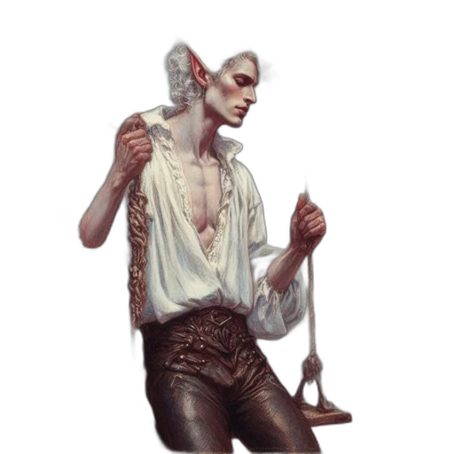 staff, sword, creature, jewelry transparent PNG cut-out