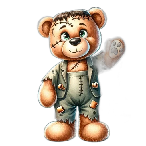 staff, 3d render, cartoon, concept art transparent PNG cut-out