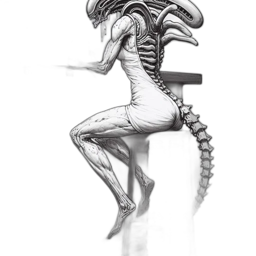 creature, dragon, robot, animal transparent PNG cut-out