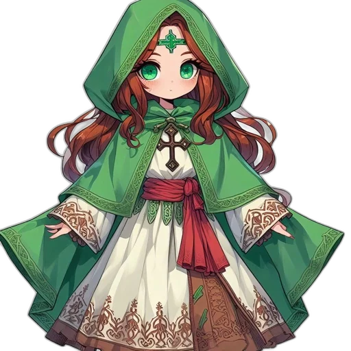 dress, staff, face, mask transparent PNG cut-out