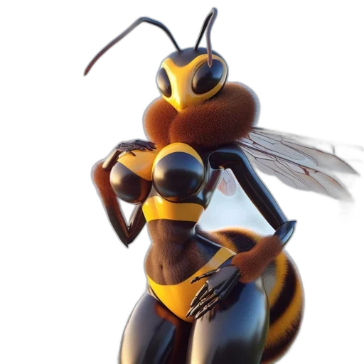 animal, creature, robot, 3d render transparent PNG cut-out