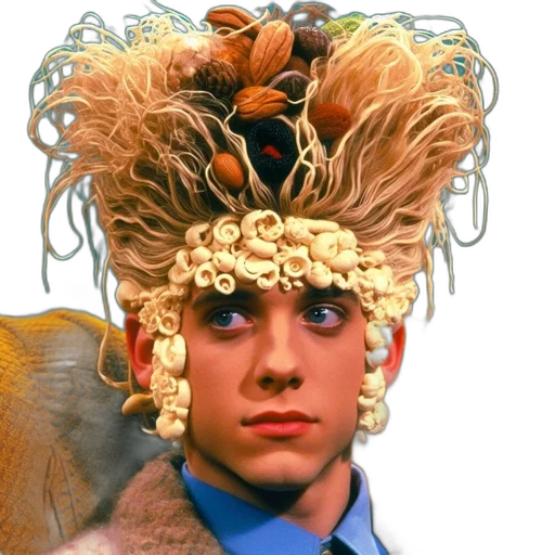 hat, crown, hair, mask transparent PNG cut-out