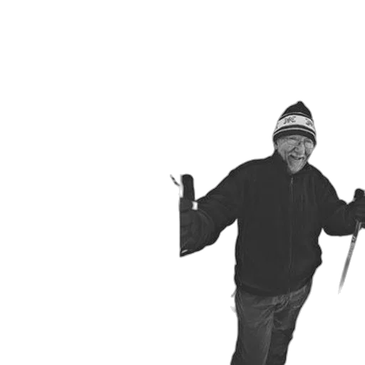 staff, jacket, hat, 3d render transparent PNG cut-out