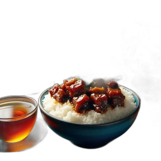 food, 3d render, photorealistic, japanese transparent PNG cut-out