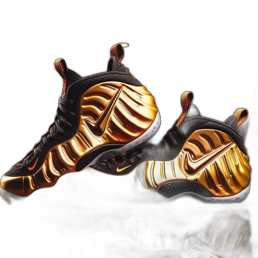 shoes, 3d render, photorealistic, concept art transparent PNG cut-out