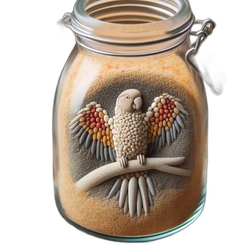 bottle, jewelry, jar, contains transparent PNG cut-out