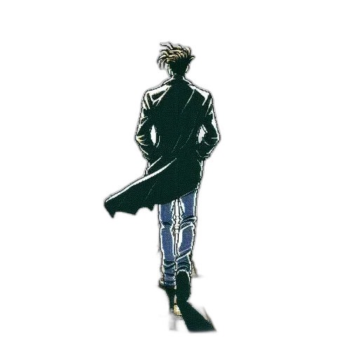jacket, robot, weapon, sword transparent PNG cut-out