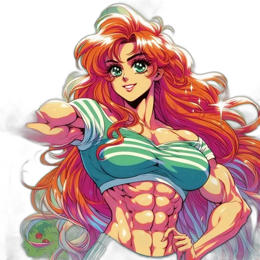 anime, pixel art, fantasy art, cartoon transparent PNG cut-out