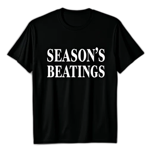 black, shirt, words, season transparent PNG cut-out