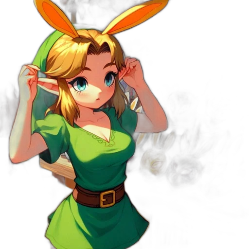 dress, staff, mask, weapon transparent PNG cut-out