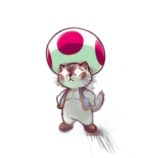 staff, creature, hat, robot transparent PNG cut-out