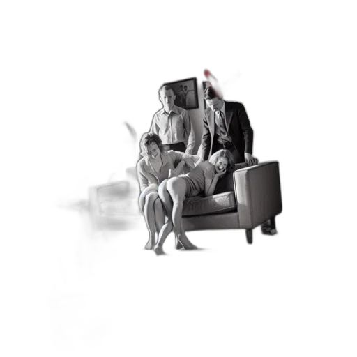 furniture, robot, animal, 3d render transparent PNG cut-out