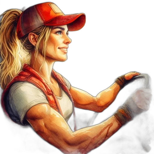 staff, concept art, watercolor, comic book art transparent PNG cut-out