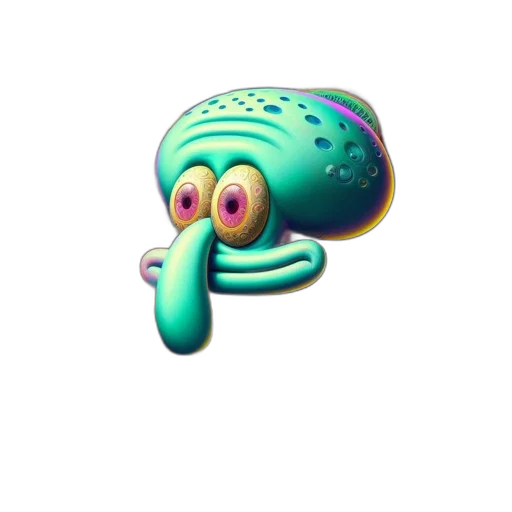 creature, animal, staff, hat transparent PNG cut-out
