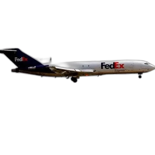 staff, fedex, express, airplane transparent PNG cut-out