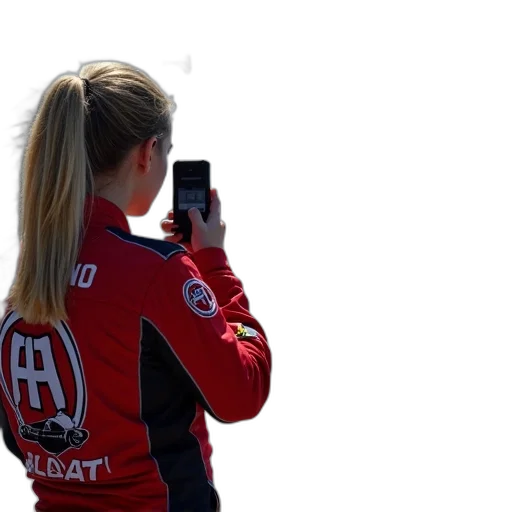 jacket, hair, staff, car transparent PNG cut-out