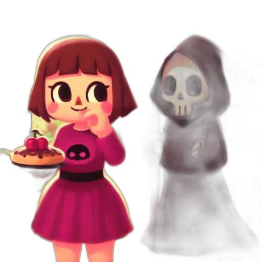 food, dress, mask, creature transparent PNG cut-out