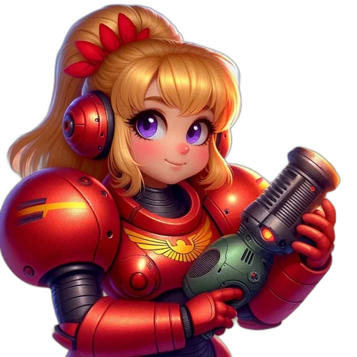 robot, weapon, staff, pixel art transparent PNG cut-out