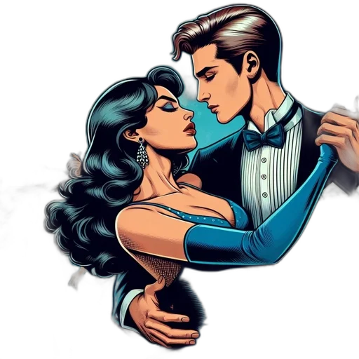 comic book art, cartoon, concept art, neon lights transparent PNG cut-out