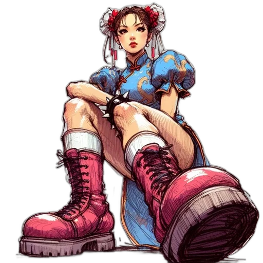 shoes, weapon, dress, concept art transparent PNG cut-out